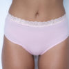 Panty Alta algodón-encaje - Ultimas piezas - Varios colores - Imagen 3