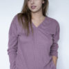 Pijama rib mauve - últimas piezas