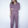 Pijama rib mauve - últimas piezas - Imagen 3